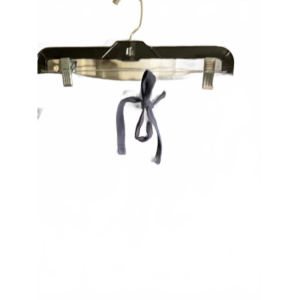 Talbots Casual Chambray Blue Drawstring Skirt 16w… - image 3